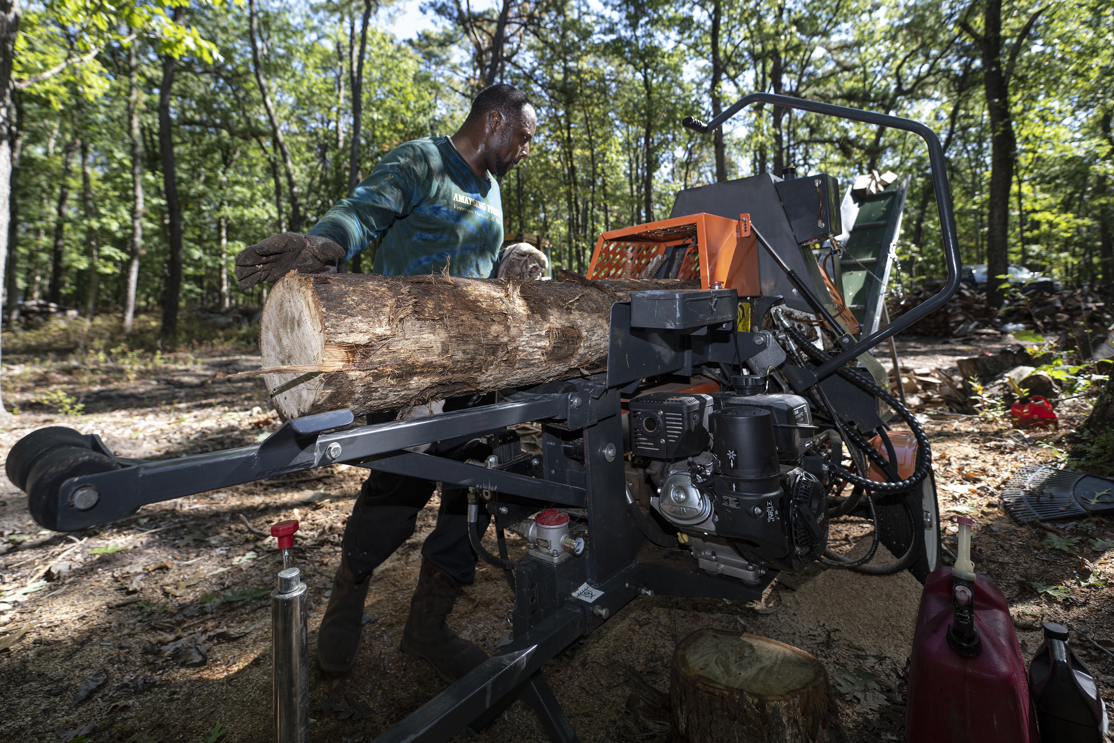 Philly's firewood suppliers have a tough job, but they love to do it