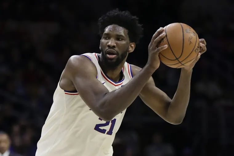Joel Embiid and the Sixers have 27 games left in the regular season, but only 10 of them are against teams that now have winning records.