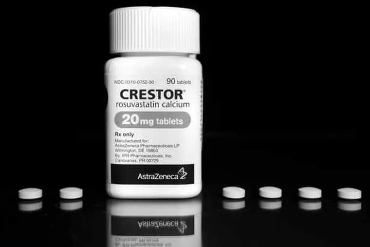 AstraZeneca P.L.C.'s cholesterol drug Crestor. A federal judge turned aside attempts by several firms to break the moneymaking medicine's patent.