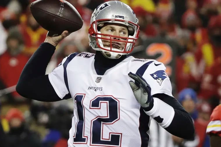 Tom Brady and the Patriots will play for their sixth Super Bowl championship on Feb. 3 in Atlanta. New England will play the Rams, which are trying to bring an NFL title to L.A. for the first time since the Raiders won following the 1984 season.