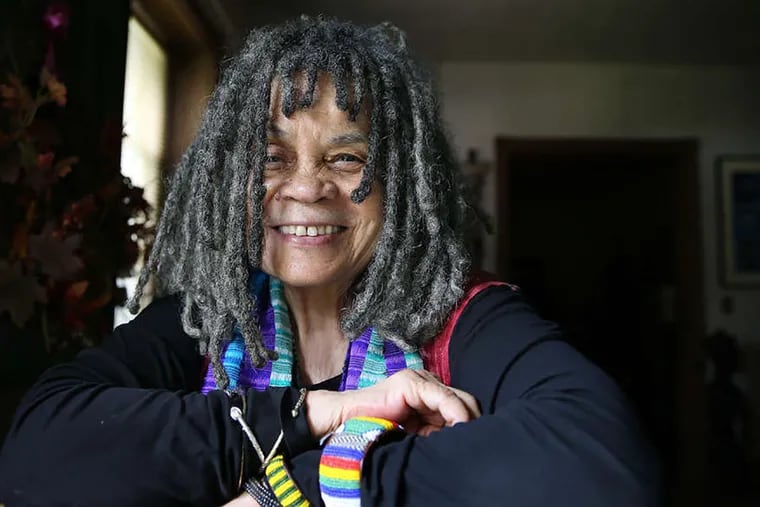 Sonia Sanchez has been awarded the inaugural Leadership Award by the American Academy of Poets. DAVID MAIALETTI / Staff Photographer