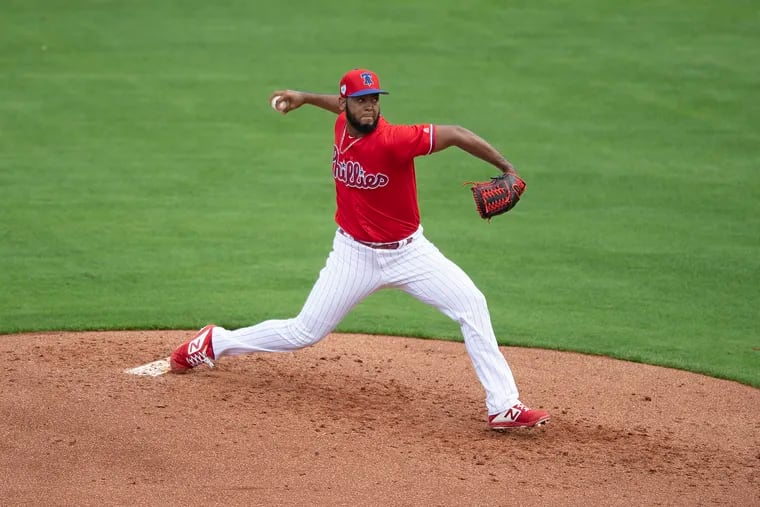 Seranthony Dominguez, the Dominican-born pitcher, is primed for a big year.