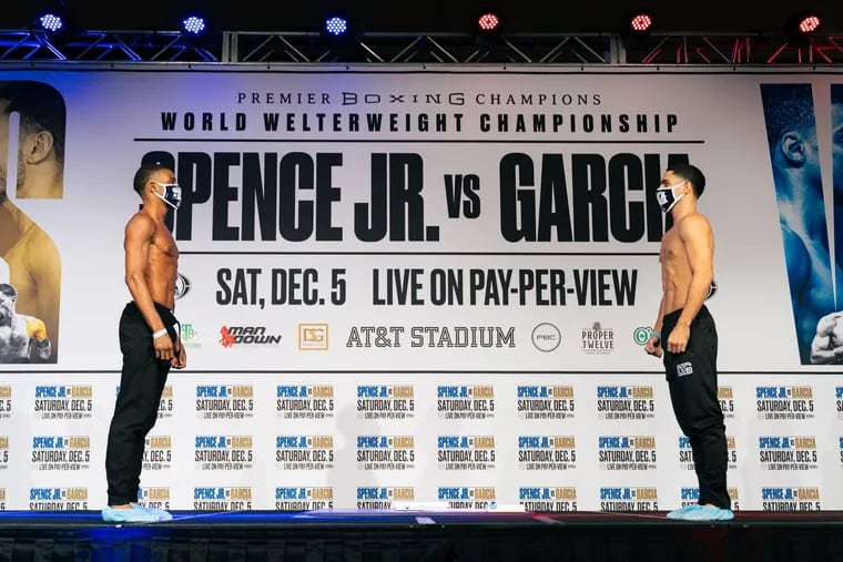 Danny Garcia (right) and Errol Spence Jr. (left) are both fighting for something to prove on Saturday night.