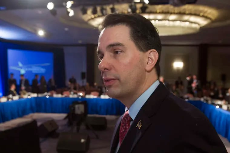 Wisconsin Gov. Scott Walker was asked about Rudy Giuliani's comments.