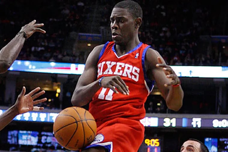 Jrue Holiday got major minutes in the 76ers' win over the Spurs on Friday. (Ron Cortes/Staff Photographer)
