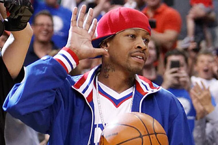 Allen Iverson has been waiting to return to professional basketball since leaving Turkey last year. (Ron Cortes/Staff Photographer)