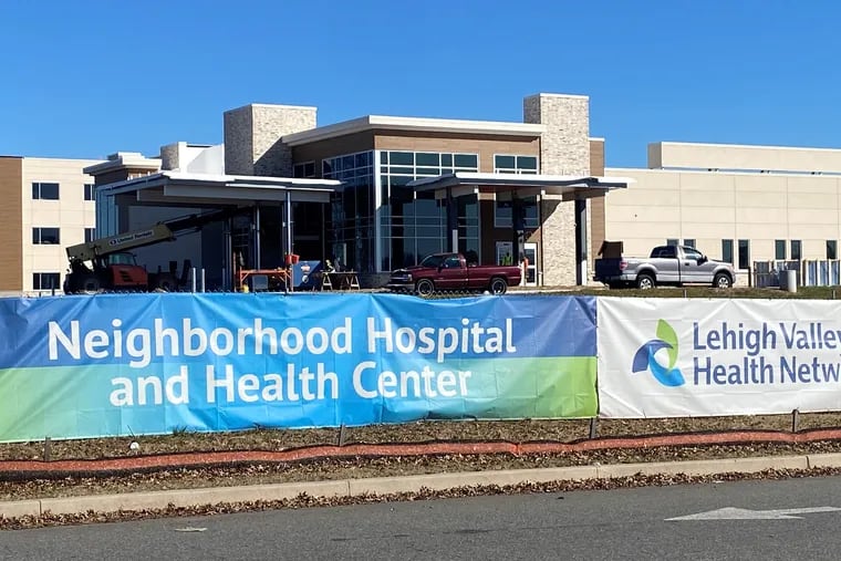 Lehigh Valley Health Network and a partner are spending $24  million to build a micro-hospital in Douglass Township, Montgomery County, close to the Berks County line. If the hospital is successful, it would expand Lehigh Valley Health's market share in an area dominated by Tower Health.