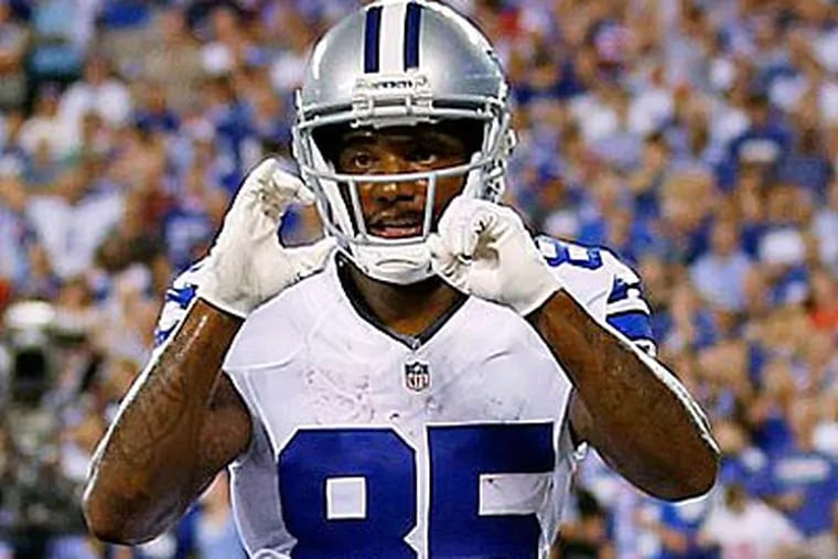 Cowboys wide receiver Kevin Ogletree caught two touchdown passes in Week 2. (Julio Cortez/AP Photo)