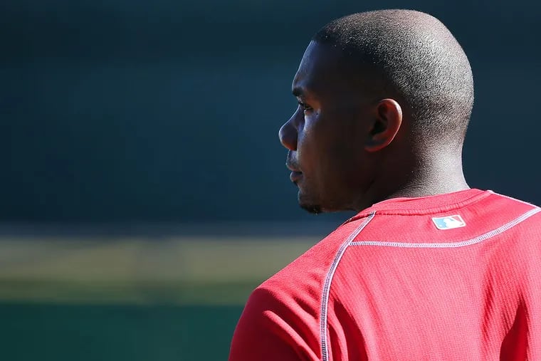 Ryan Howard at spring training in Clearwater, Fla, on Monday, Feb. 22, 2016.