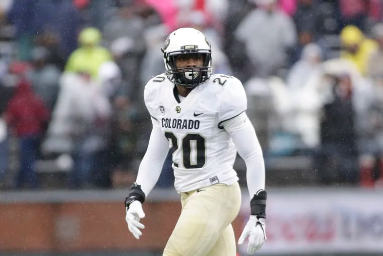 The Eagles took Colorado linebacker Davion Taylor with their third-round pick in last week's draft. (Young Kwak / AP Photo)