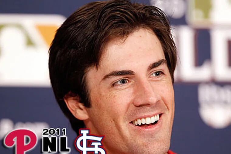 Cole Hamels is the youngest of the Phillies' aces, and is also the only one with a World Series ring. (Yong Kim/Staff Photographer)