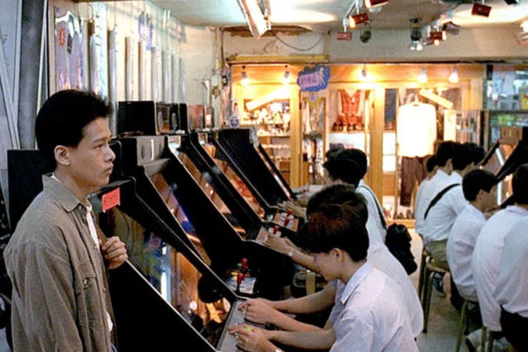 Somber, surly, silent youth played by Lee Kang-sheng in Tsai Ming-liang's 1992 &quot;Rebels of the Neon God,&quot; just released in the U.S. (Big World Pictures)