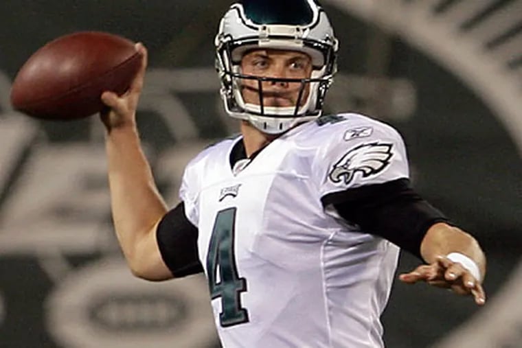 "There's a lot of interest in a player like Kevin Kolb," Eagles general manager Howie Roseman said. (Yong Kim/Staff file photo)