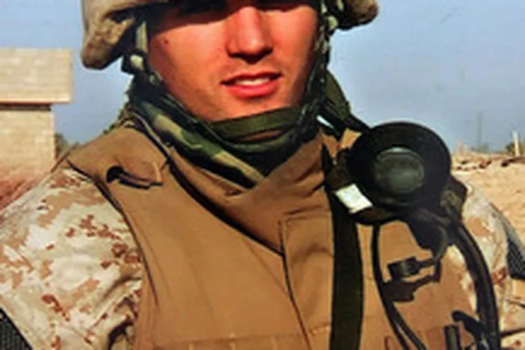 Marine First Lt. Travis Manion, shot to death April 29 in Iraq, had a &quot;passion for making a difference,&quot; his father recalled.