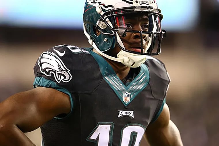 Jeremy Maclin might be missed by the Eagles this season. (Jeffrey G. Pittenger/USA Today)