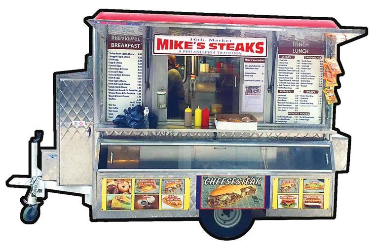 Mike's Steaks.