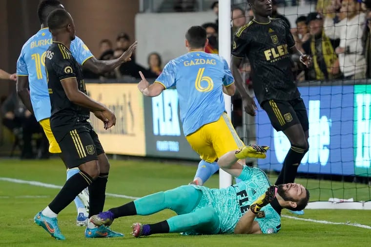 Dániel Gazdag scored in the Union's 2-2 tie at LAFC in May.