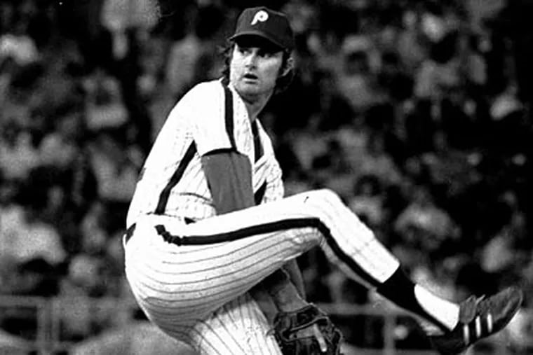 In 1972, the Phillies' Steve Carlton struck out 310 batters and posted a 1.97 ERA.
