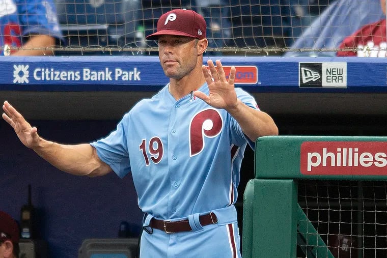 Gabe Kapler is still waiting to learn if he'll be managing the Phillies in 2020.