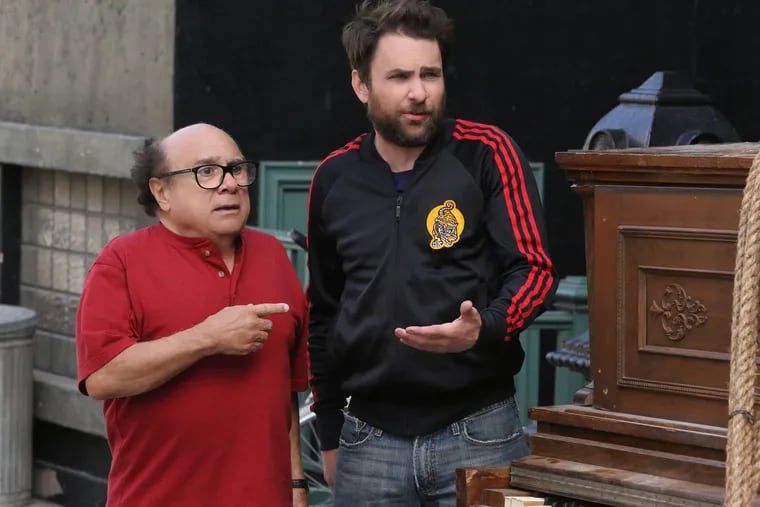 Danny DeVito (left) as Frank and Charlie Day as Charlie in 'It's Always Sunny in Philadelphia.'