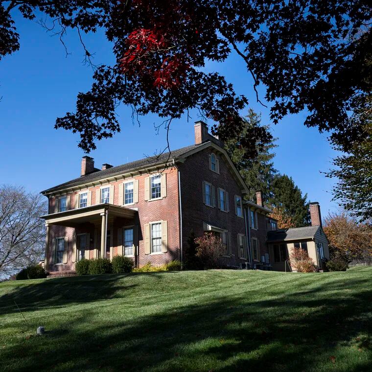 The N.C. Wyeth House is shown in Chadds Ford, Pa. The property is now for sale.