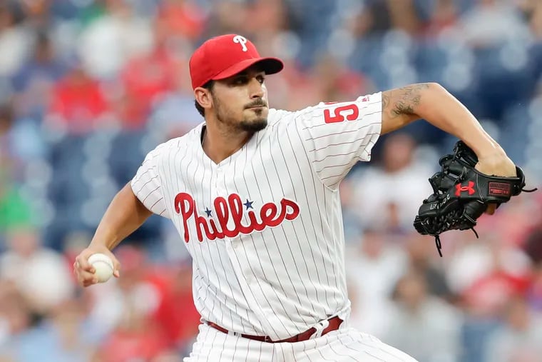 Phillies pitcher Zach Eflin has staked his claim to a spot in the Phillies' 2020 starting rotation.