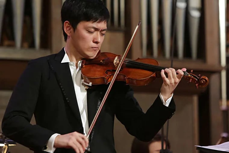 Yu-Chien “Benny” Tseng, the Curtis Institute of Music student who won the Silver Medal in the XV International Tchaikovsky Competition.