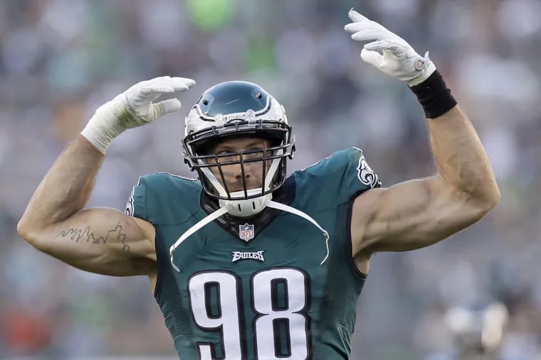 Connor Barwin may be too expensive to keep, especially given the Eagles' other needs.