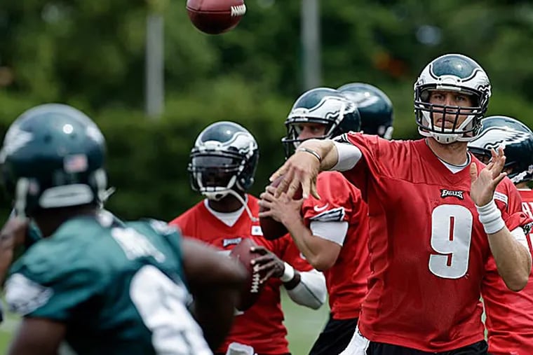 Eagles quarterback Nick Foles. (Matt Rourke/AP)