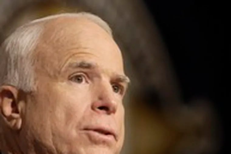 Republican presidential candidate Sen. John McCain , R-Ariz., has both experience and integrity.
