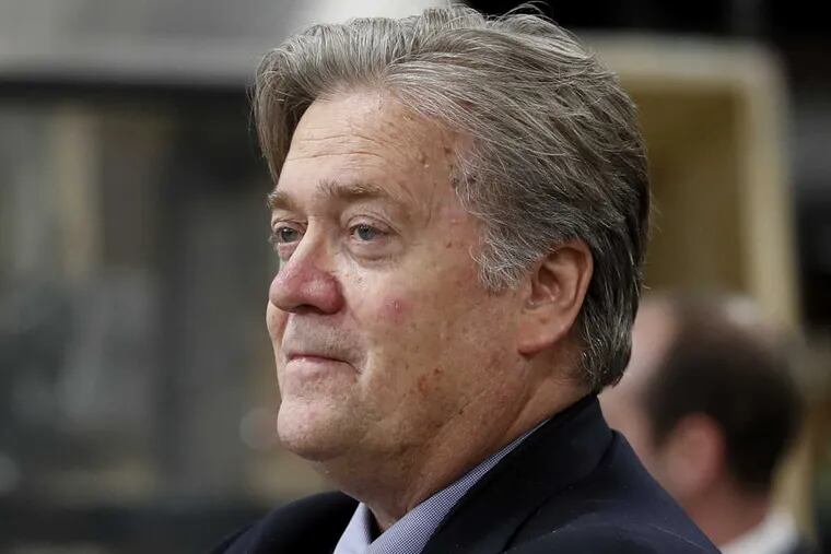 Steve Bannon was dismissed Friday as President Trump's chief strategist.