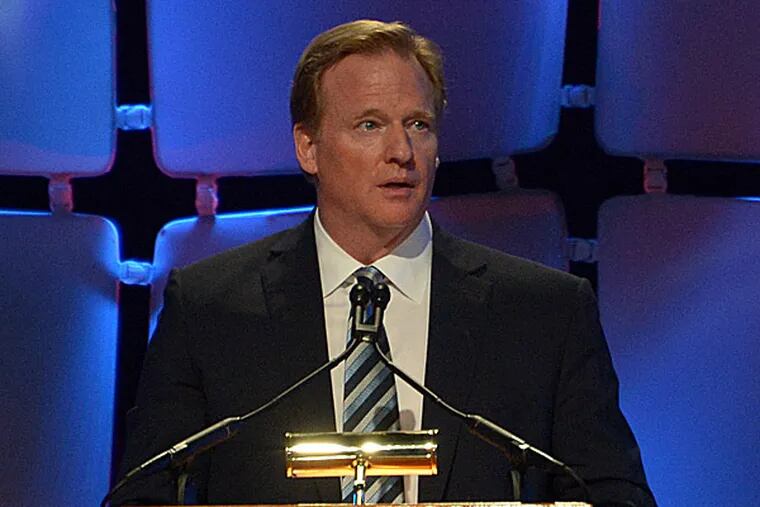 NFL Commissioner Roger Goodell. (Kirby Lee/USA TODAY Sports)