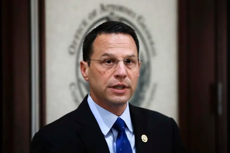 Pennsylvania Attorney General Josh Shapiro is pictured here during a news conference in Philadelphia earlier this year. His office has sued the Trump administration to stop the enforcement of the "public charge" immigration rule.