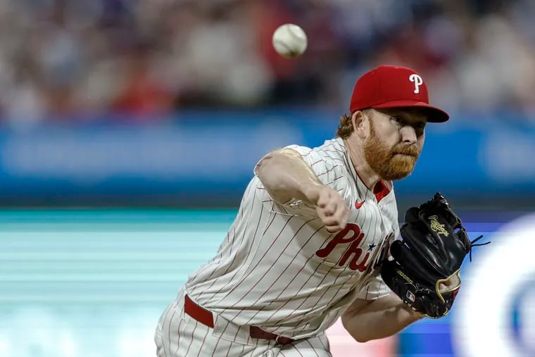 Spencer Turnbull made his first relief appearance on Tuesday against the Blue Jays after the Phillies moved him to the bullpen.