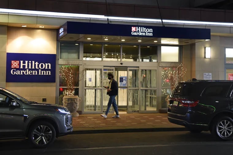 The Hilton Garden Inn at 11th and Arch, formerly run by GF Hotels and Resorts, laid off workers despite receiving a federal loan from what politicians called a "job-saving program" for small businesses hurt by the pandemic.