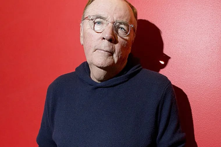 Author James Patterson poses at the Book Expo America convention at the Jacob K. Javits Convention Center in New York on May 31, 2014. Patterson will receive the Chicago Tribune Young Adult Literary Prize at this year's Printers Row Lit Fest. (Brian Harkin/Chicago Tribune/MCT)