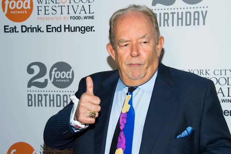 Robin Leach attends the Food Network's 20th birthday party on Thursday, Oct. 17, 2013 in New York.