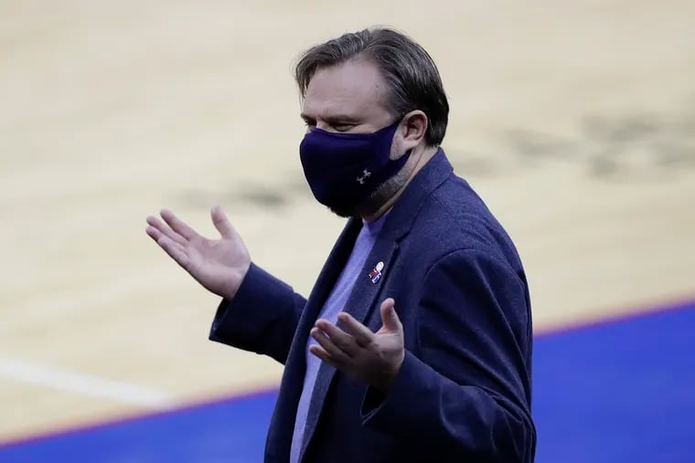 Sixers president of basketball operations Daryl Morey.