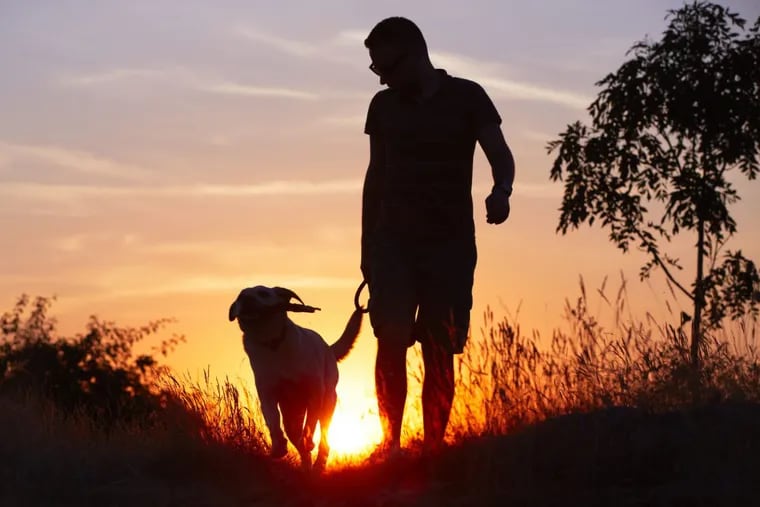 The man’s near-death experience began when he went for a run with his dog.