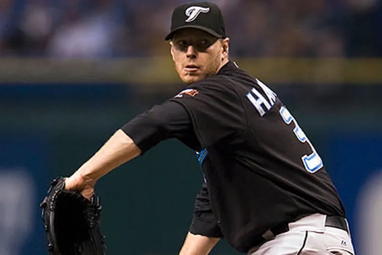 "Toronto will forever have a special place in my heart," Roy Halladay wrote in a letter to Blue Jays fans. (Steve Nesius/AP file photo)