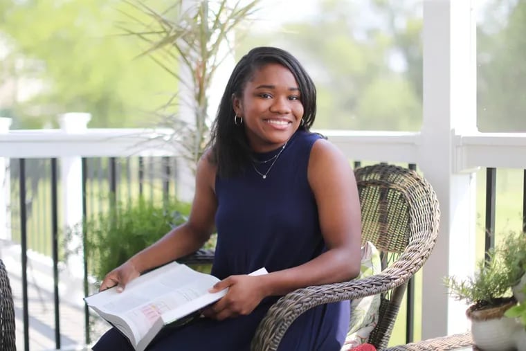 Jordan Brown was among the 15 Oxford area High School  students getting college degrees, and was asked to speak at her graduation Friday.