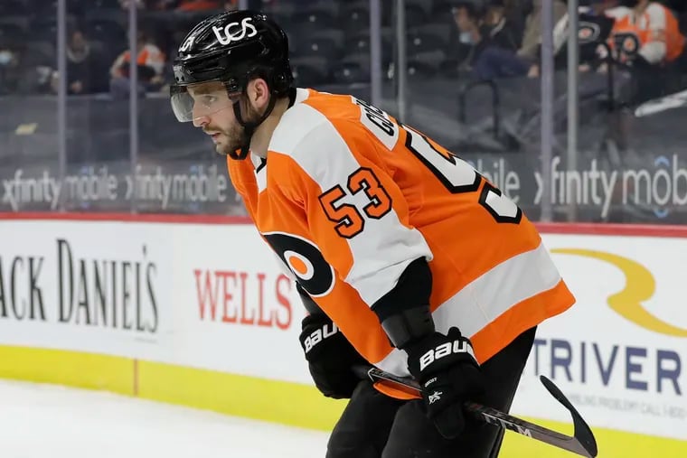 It's been an up and down year for Flyers defenseman Shayne Gositsbehere. He's trying to take it in stride.