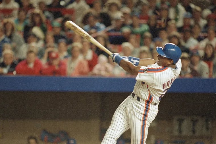 Bobby Bonilla playing for the Mets in 1992.