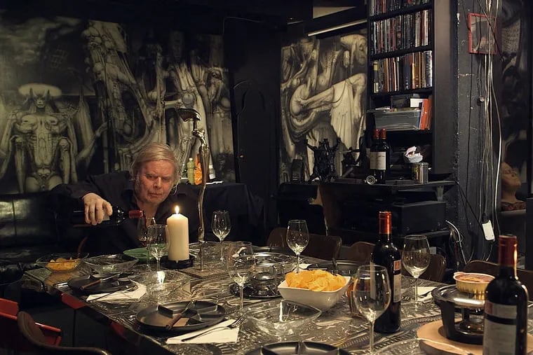 What springs out?: Swiss artist H.R. Giger, best known for his designs for “Alien,” in the documentary “Dark Star: H.R. Giger's World.” (Frenetic Films)