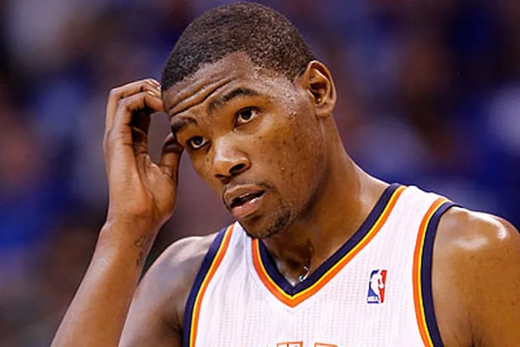 "We're going to stick with it until we come out with a good deal," Kevin Durant said recently. (Eric Gay/AP file photo)