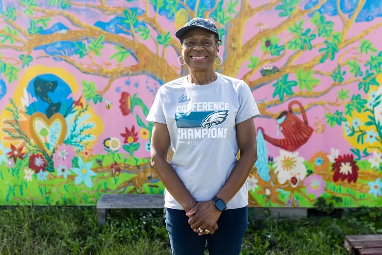 Barbara Brown, 71, of Delaware County, is the manager of the Growing Together Community Garden, sponsored by Church of the Redeemer Baptist in Philadelphia.