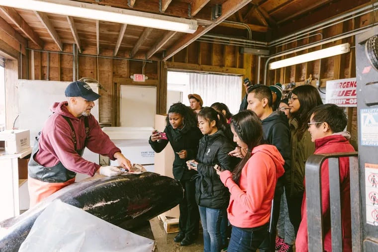 Fishadelphia, a high school student-run community-supported fishery program, connects Philadelphians to Jersey-caught fish. Deliveries are made every other week during the spring and fall seasons.