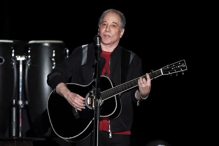 Paul Simon performing in Flushing Meadows Corona Park during the final stop of his Homeward Bound - The Farewell Tour in New York in 2018.