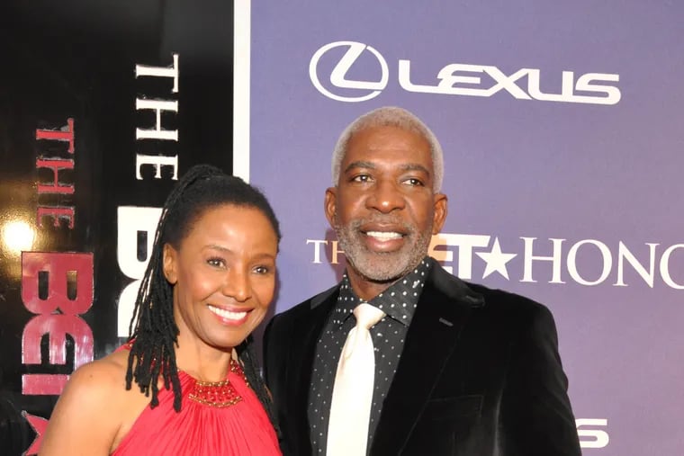 B. Smith and Dan Gasby attend the BET Honors Show at the Warner Theatre in Washington on Jan. 14, 2012.