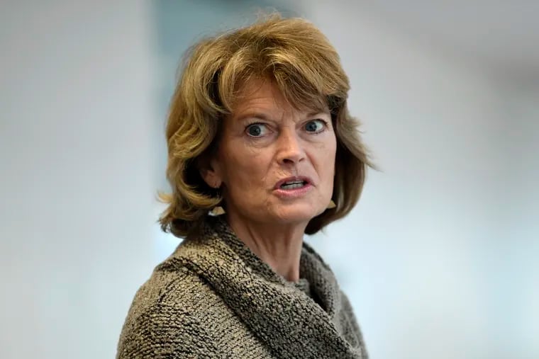 Sen. Lisa Murkowski acknowledged Thursday that she’s “struggling” over whether she can support President Donald Trump given his handling of the virus and race crises shaking the United States.